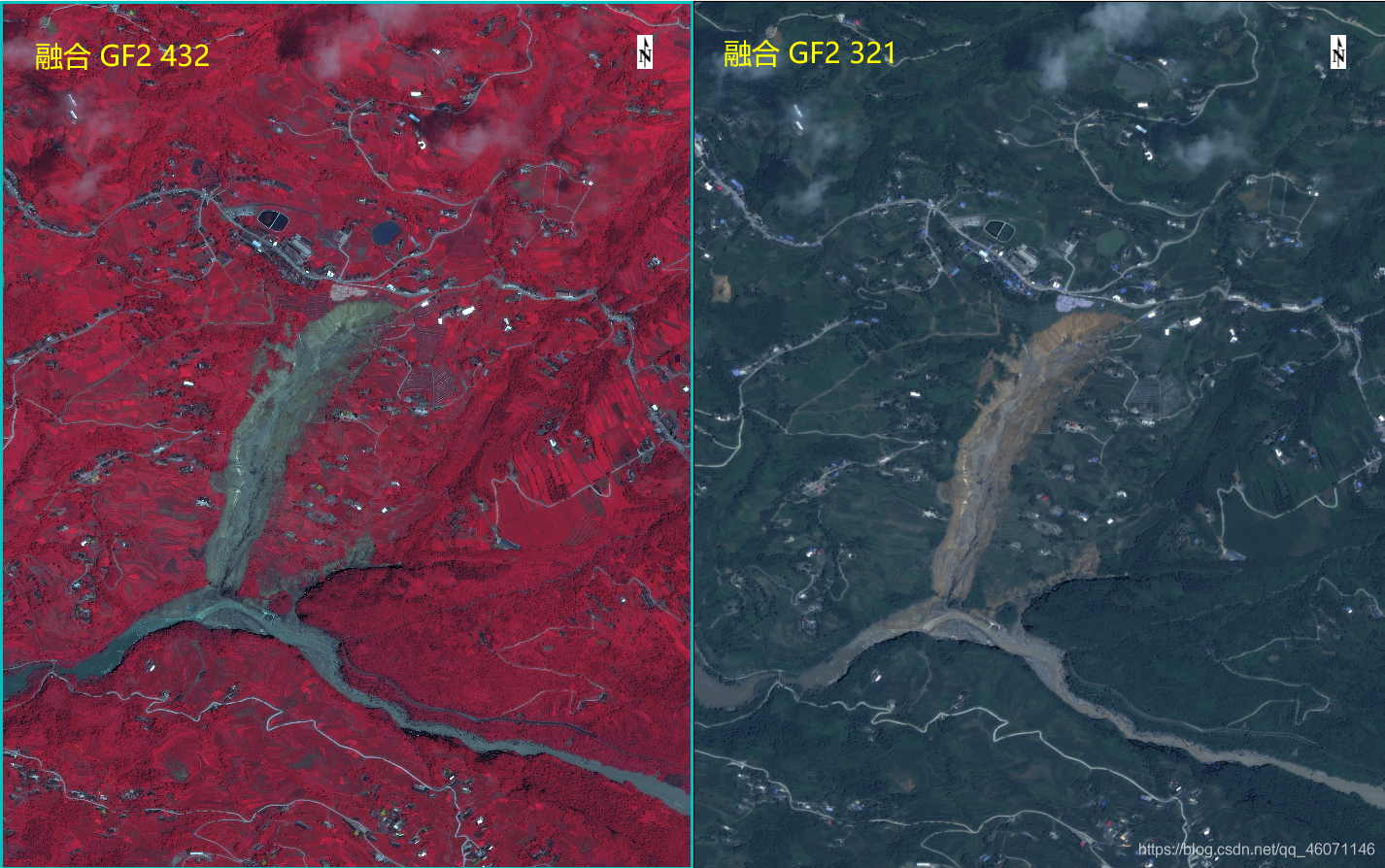 湖北恩施沙子坝滑坡遥感数据集共享——高分二、高分一、Sentinel-2、Landsat8、Sentinel-1等qq46071146的博客-