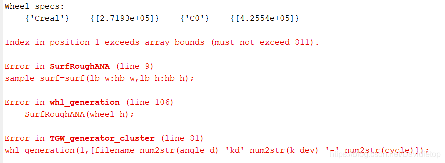 Index in position 1 exceeds array bounds (must not exceed 811).解决 - 狂小虎 ...