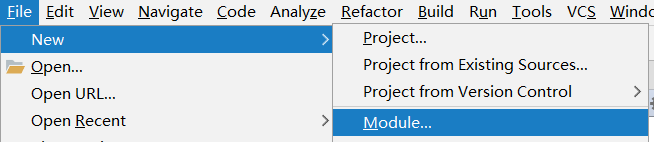 idea创建一个module