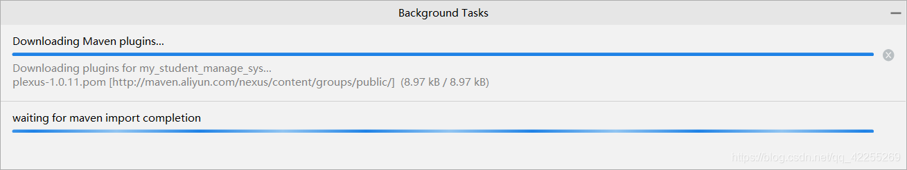 idea创建springboot项目,一直在reading pom.xml