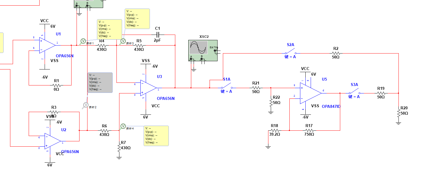  差分探頭測(cè)電流_差分探頭電路圖 diy