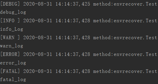 Java使用log4j输出标准化日志