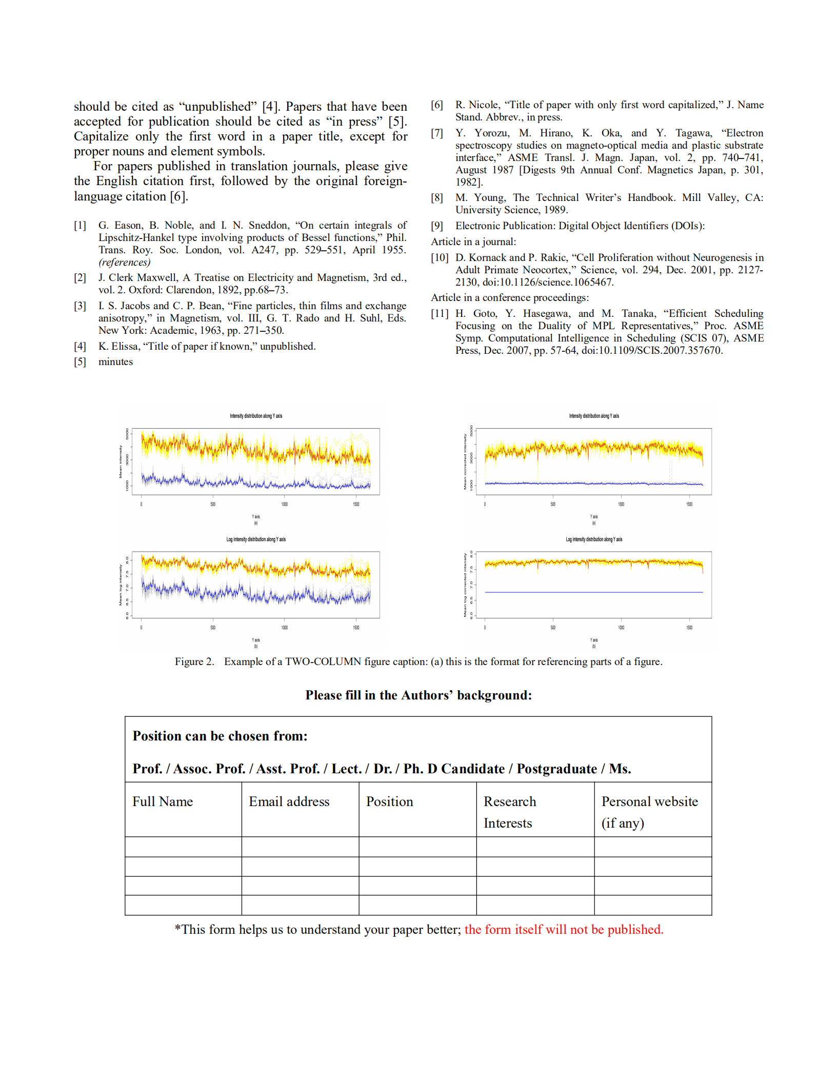 撰写全英文EI会议论文值得注意的要点！