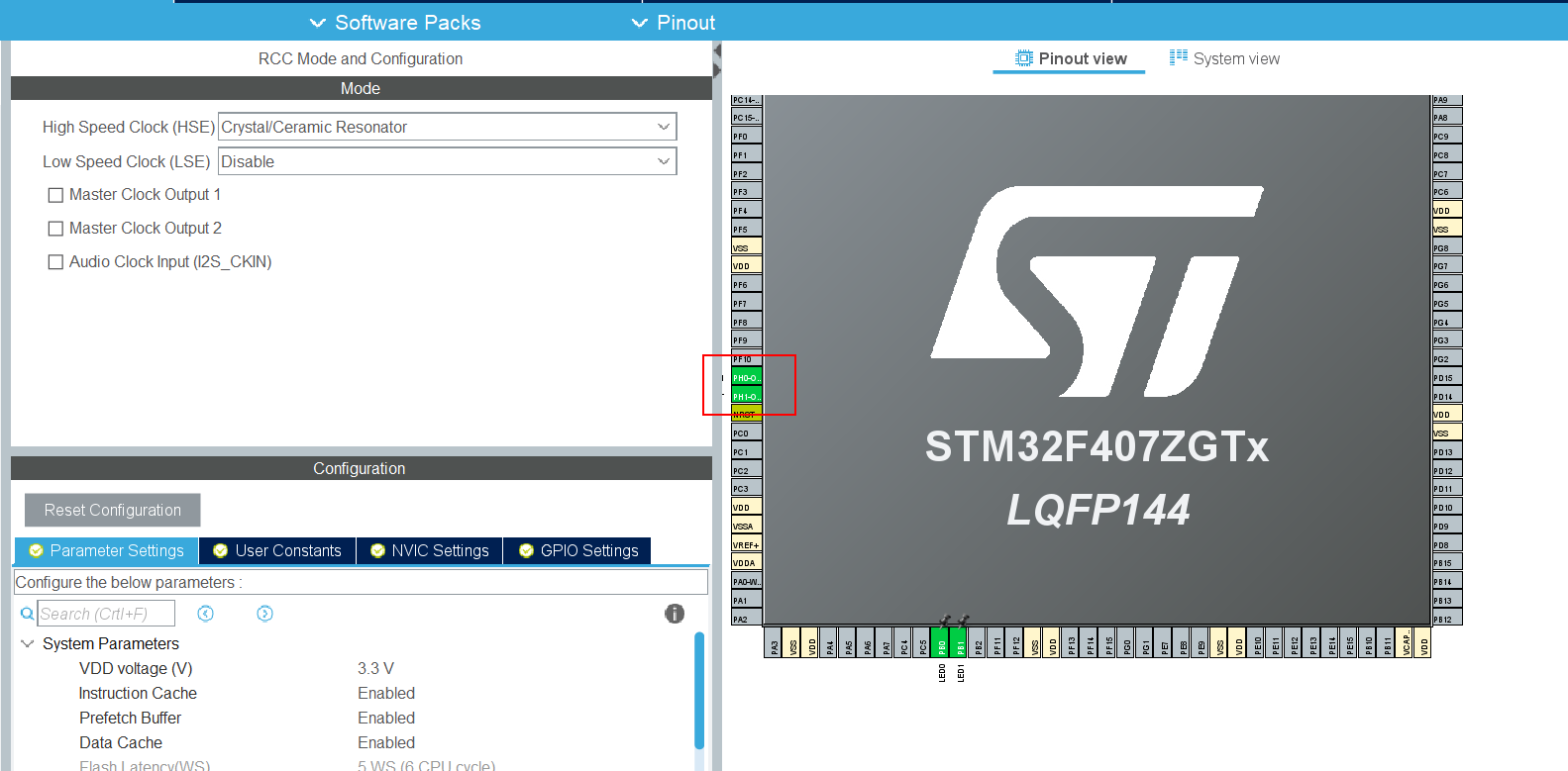 STM32CubeMX快速生成STM32F407ZG芯片寄存器初始化