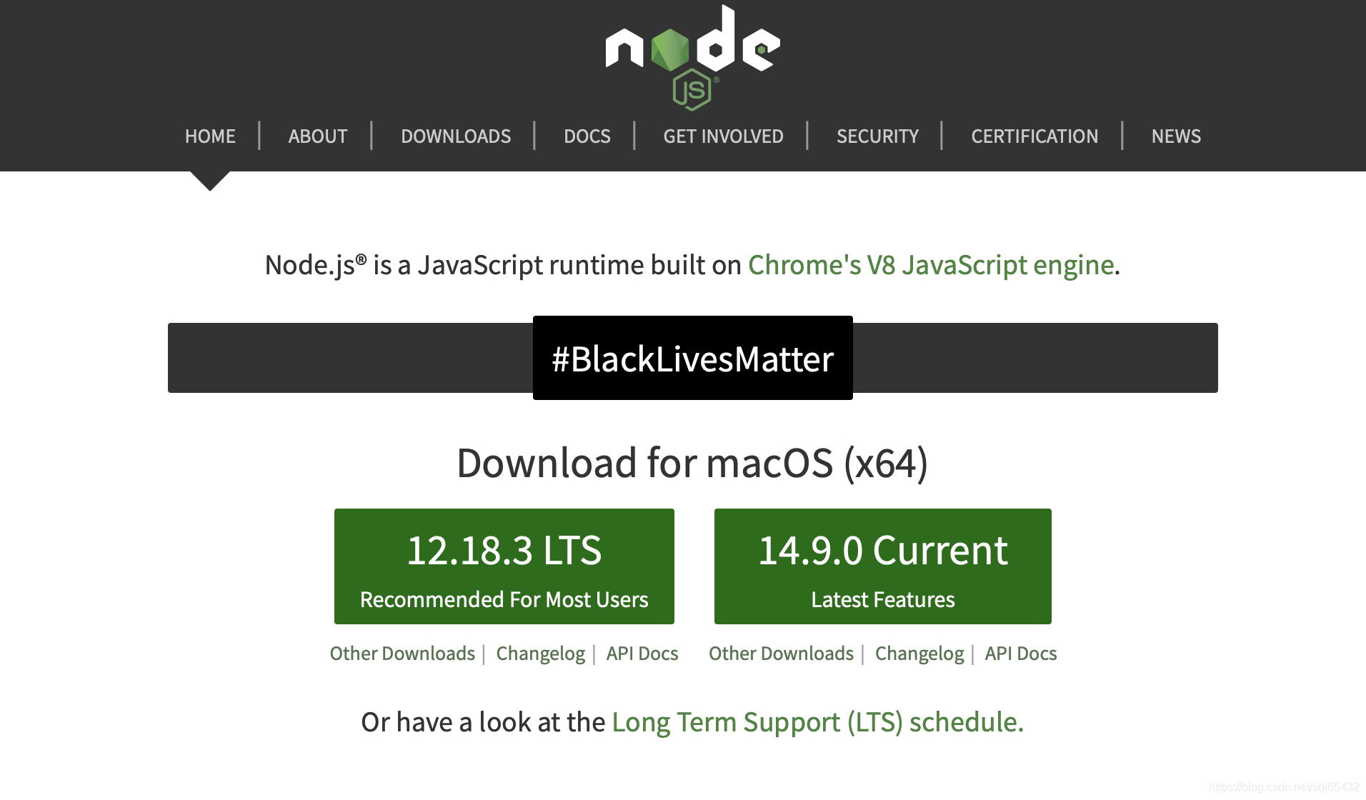 https://nodejs.org/en/#download在这里插入图片描述