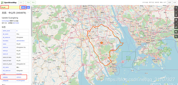 获取OpenStreetMap的边界值GeoJSON数据_openstreetmap geojson-CSDN博客