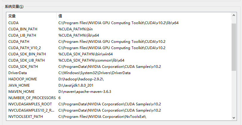 2020年最新win10系统安装10.2cuda和cudnn和tensorflow和pytorch教程