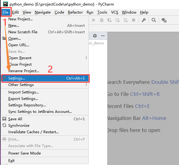 Cancel pycharm to automatically open recent projects - Programmer Sought