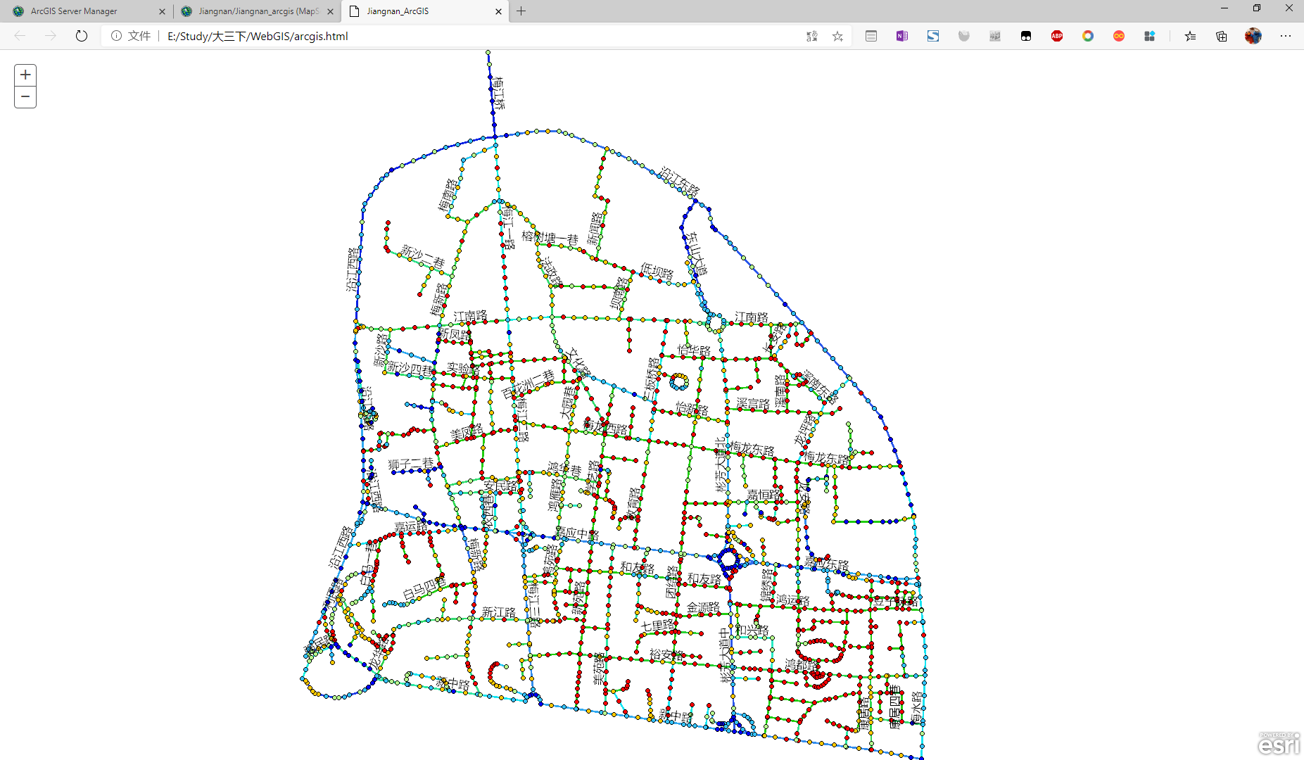 ArcGIS API for JavaScript调用地图服务