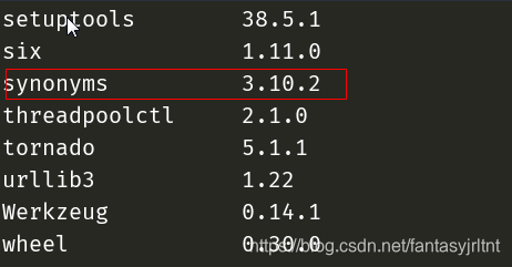 同义词工具包安装过程记录 Synonyms 中文 近义词 同义词工具包安装过程记录 Synonyms 中文 近义词