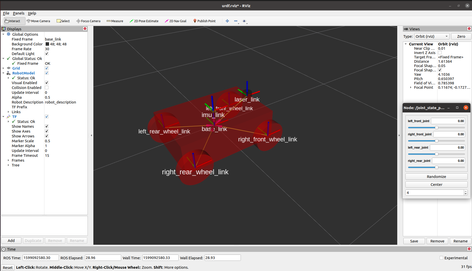 ROS基础六之URDF模型_ros urdf模型_devin1991的博客CSDN博客