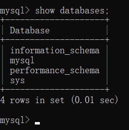 启动mysql