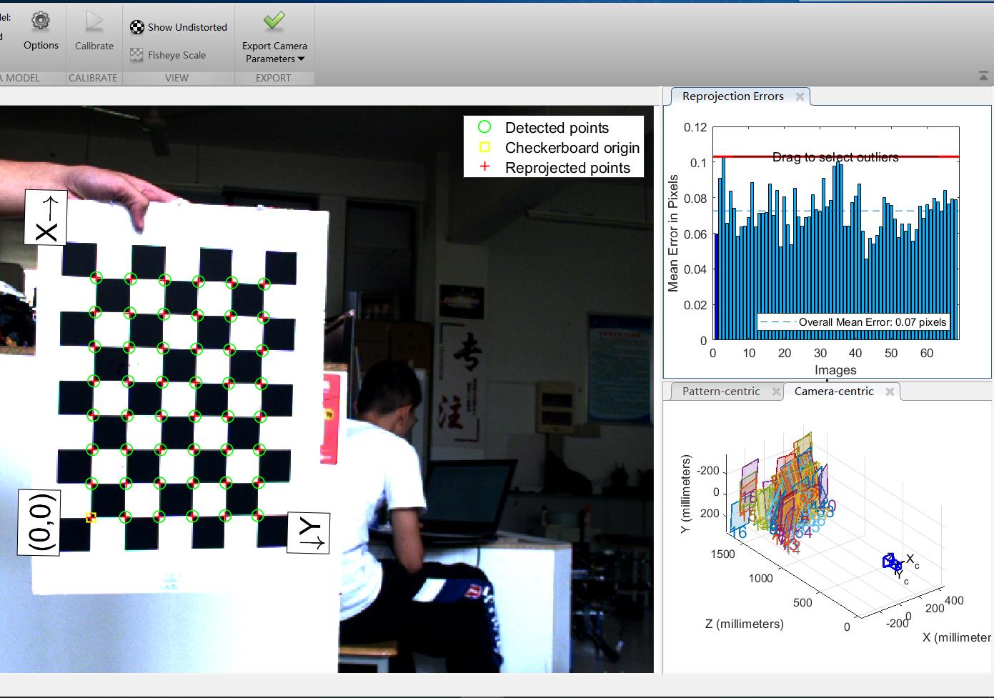Matlab使用Camera Calibrator工具箱标定相机_stereo camera calibrator appCSDN博客
