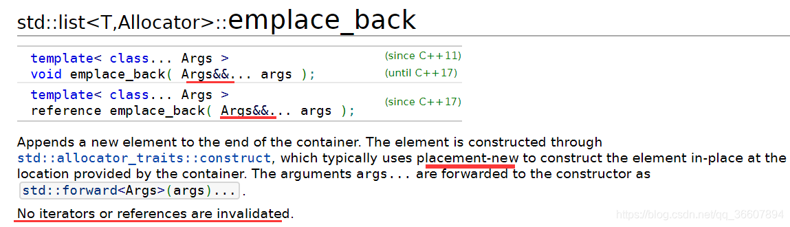 emplace_back()和push_back()的对比,前者不能替代后者的例子-CSDN博客
