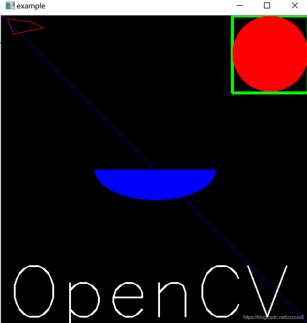 opencv绘图基础(2):cv2.line,cv2.rectangle,cv2.circle,cv2.ellipse,cv2 ...