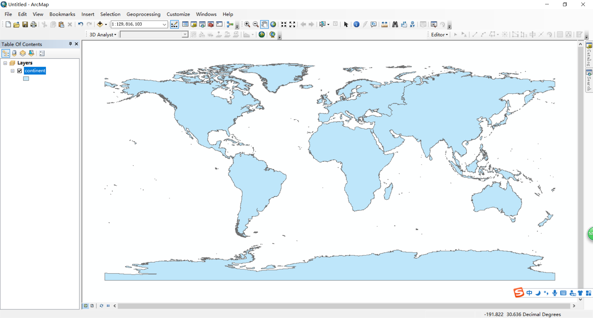 采用ArcGIS 10.6制作漂亮的点阵世界地图，完美！！！