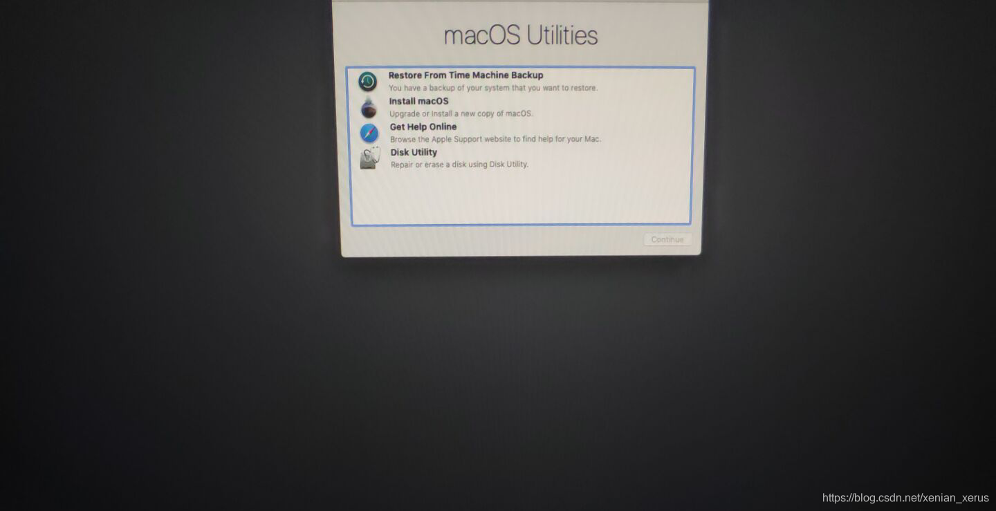 图1：macOS Utilities