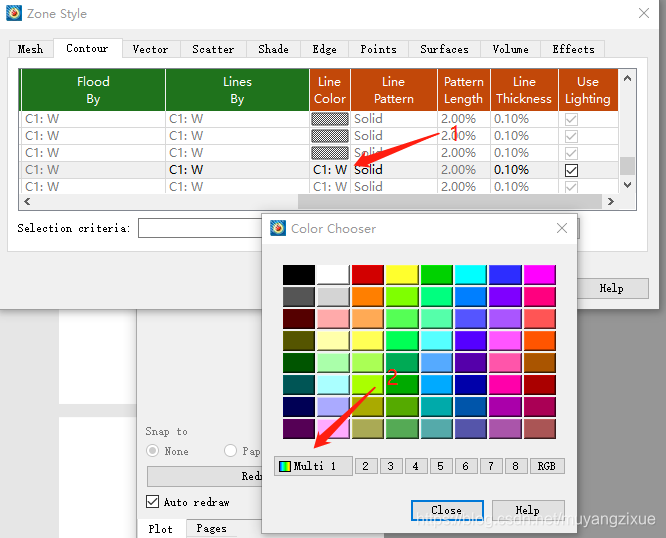 Tecplot 做按数值大小着色的等值线图_tecplot等值线图-CSDN博客