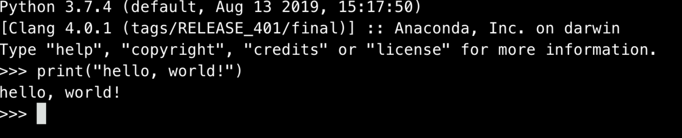 Python from entry to proficiency (3): the first program - Programmer Sought
