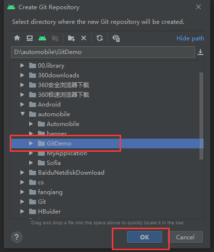 android studio git