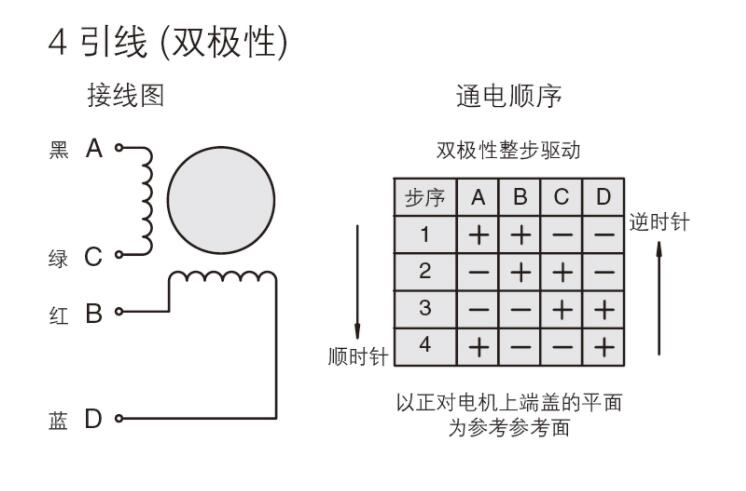 255定子四线接线图图片