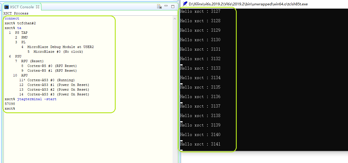 Xilinx XSCT 调试jtaguart , jtagterminal_jtag协议转uartCSDN博客