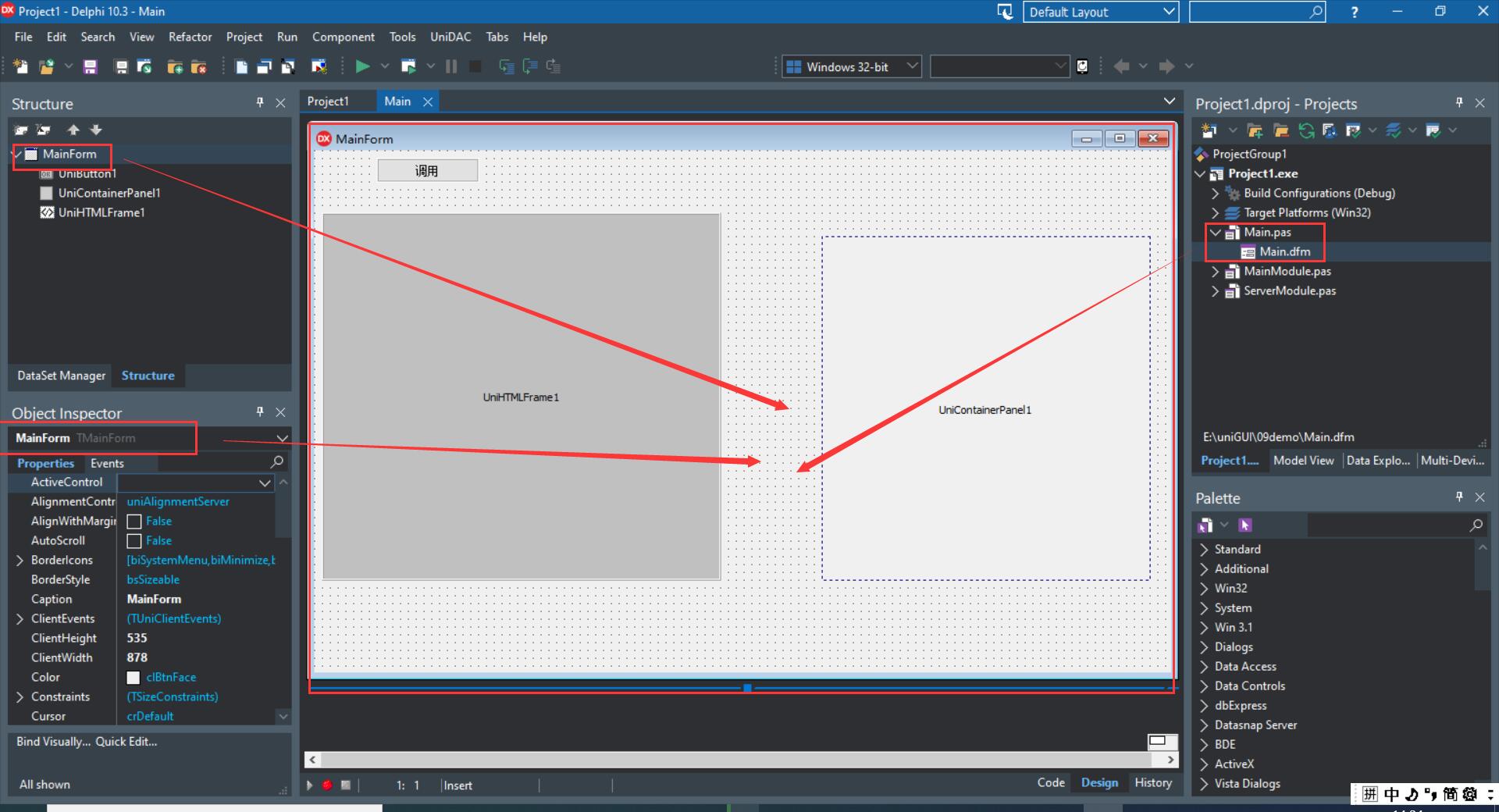 Delphi B/S WEB 应用开发ExtJS组件《uniGUI中文手册》第3版(四):网页窗体和模块(Forms和Modules):网站 ...