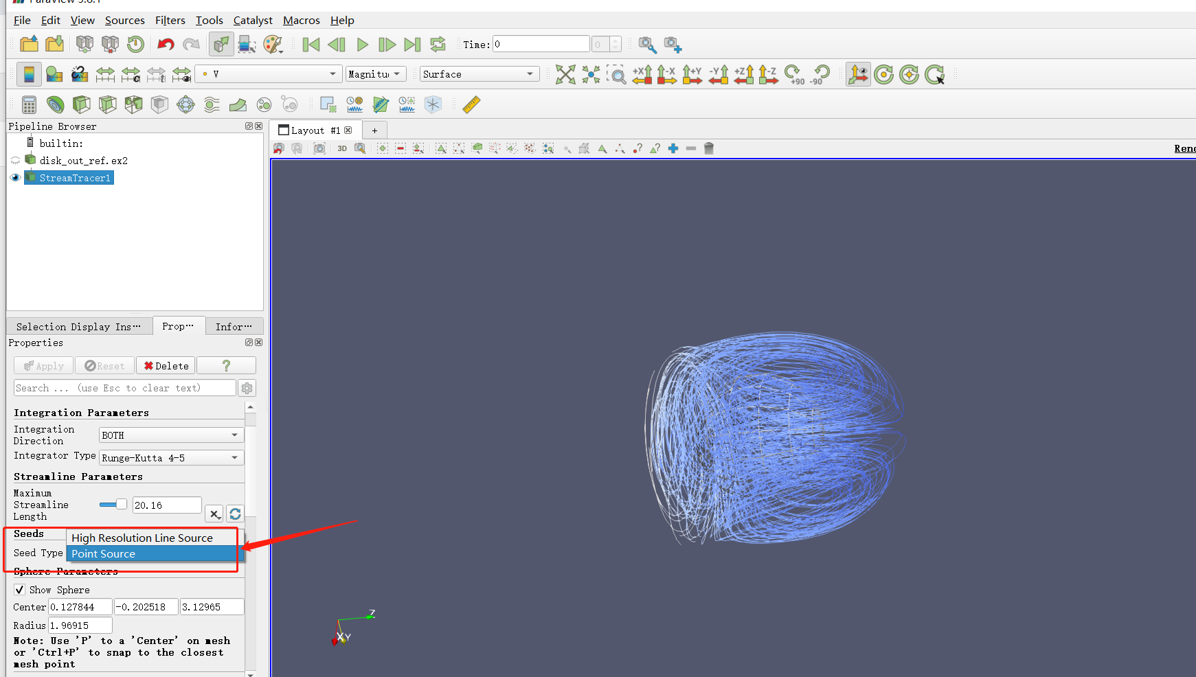 Paraview Tutorial (四) streamlines & vector visualization_paraview ...