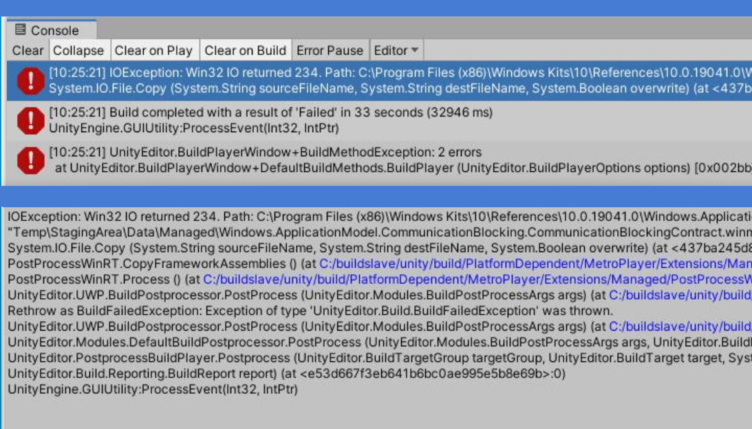 HoloLens2开发常见问题汇总_hololens2 应用部署成功后为什么打不开CSDN博客