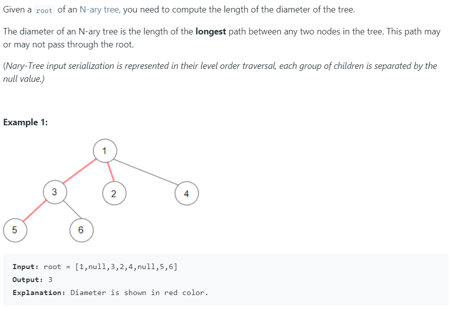 Leetcode 1522. Diameter of N-Ary Tree (python+cpp)