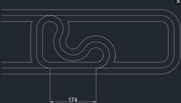 ▲ 具有内循环赛道元素