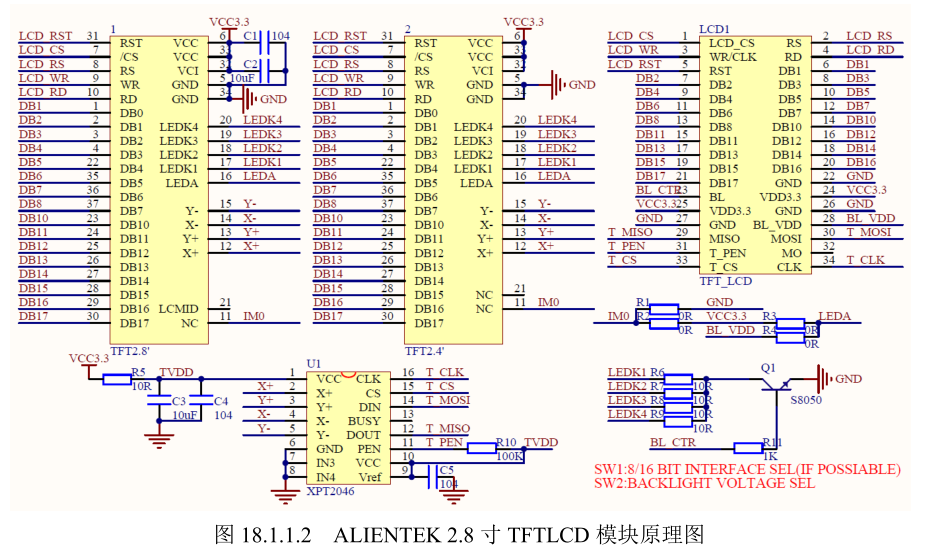 液晶屏驱动原理图图片