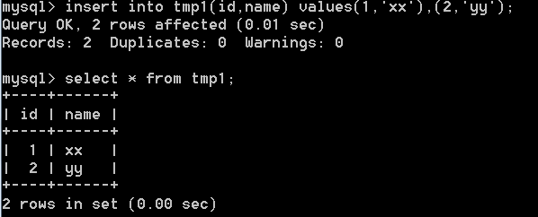 DML statement in mysql - Programmer Sought