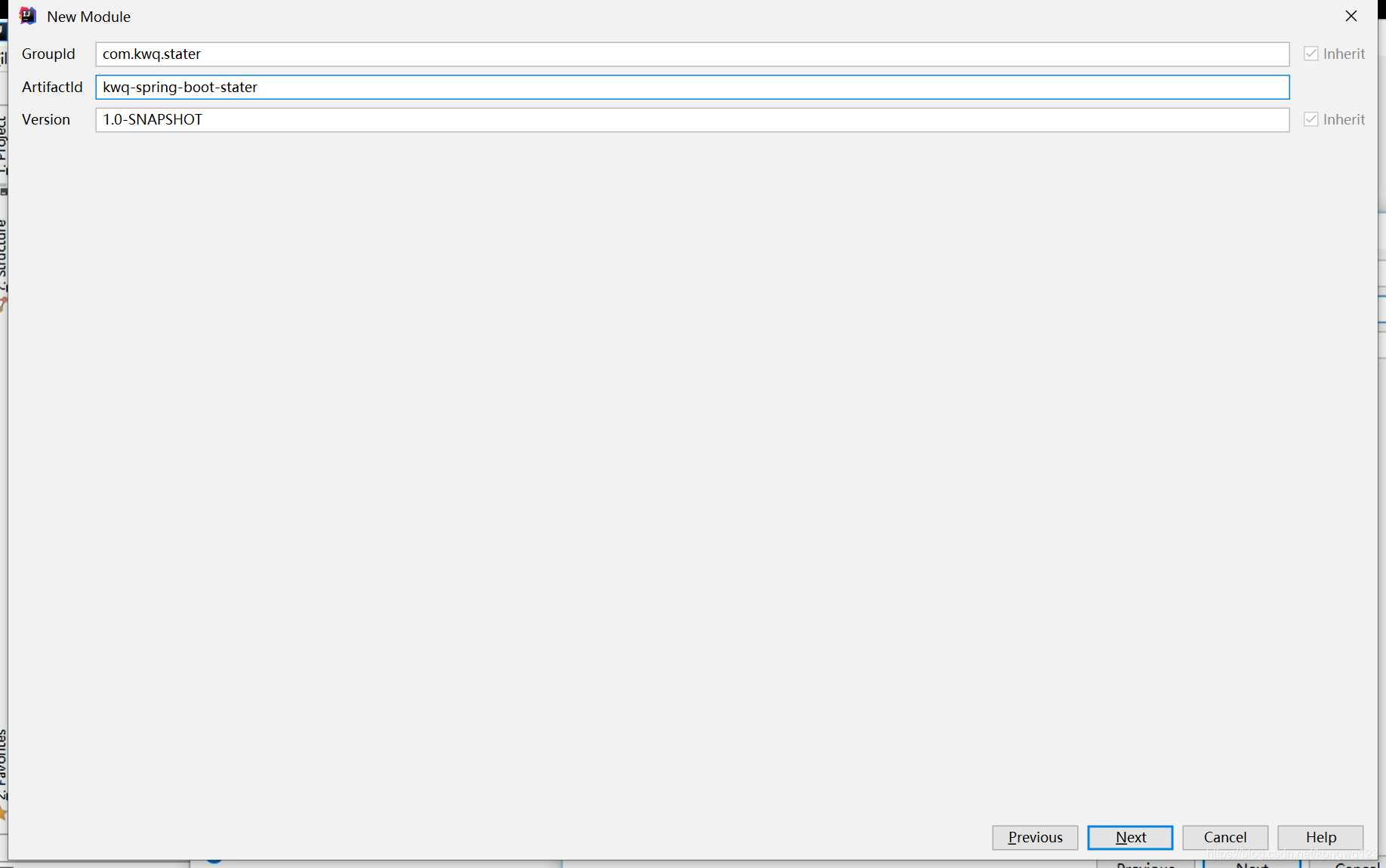 这个模块作为启动器使用