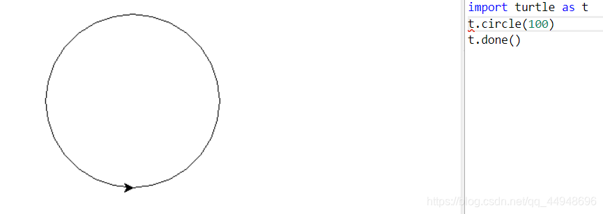 Draw circles or geometric figures in the turtle library in Python ...