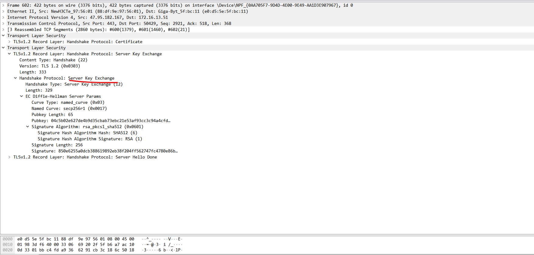 TLS protocol wireshark packet capture analysis - Programmer Sought