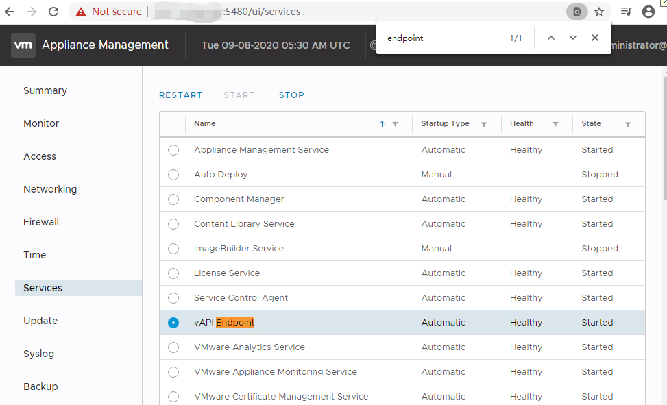 vAPI endpoint status changed from green to yellow告警处理_vcenter报错vapiCSDN博客