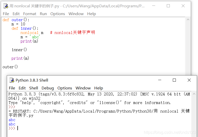 Python命名空间(Namespaces)和作用域(Scopes)讲座【修订】_python self.namespace-CSDN博客