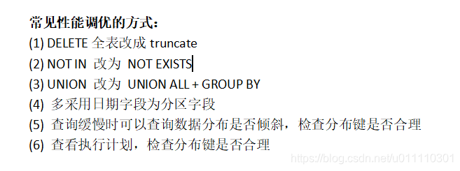 SQL语句优化之like 的优化+性能优化