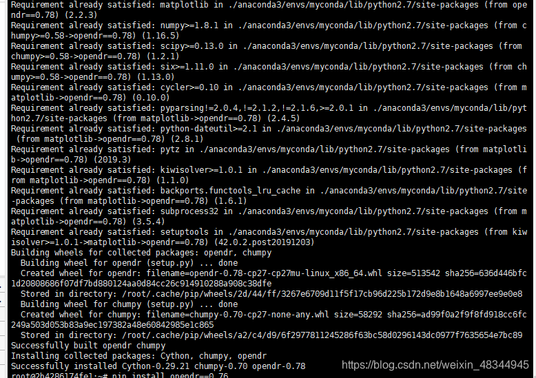 矩池云上安装chumpy失败_pip install chumpy-CSDN博客