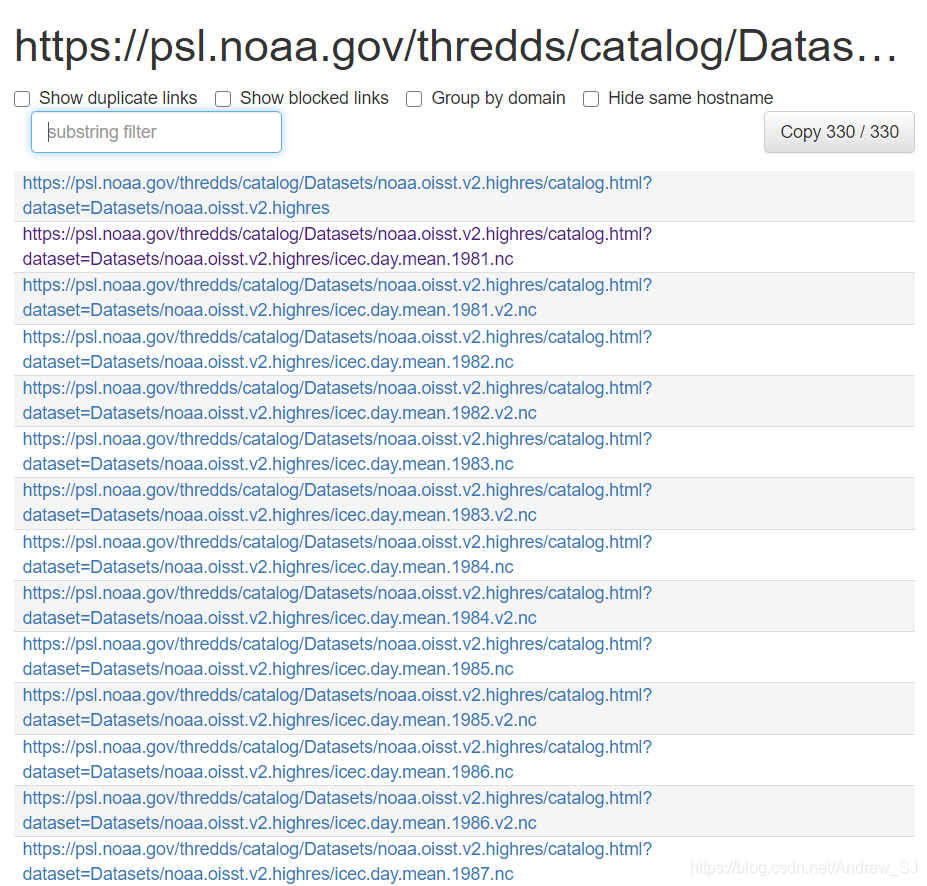 如何从NOAA下载SST数据_noaa sstCSDN博客