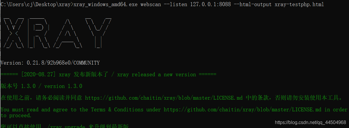 xray的安装及应用_xary-CSDN博客