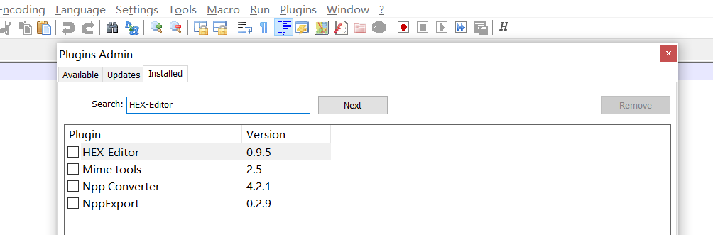 使用Notepad++编辑器查看二进制bin文件 - 程序员大本营