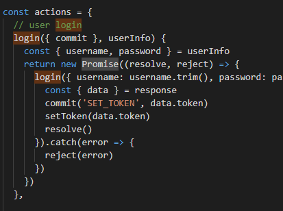 vue element admin登录逻辑,登录流程