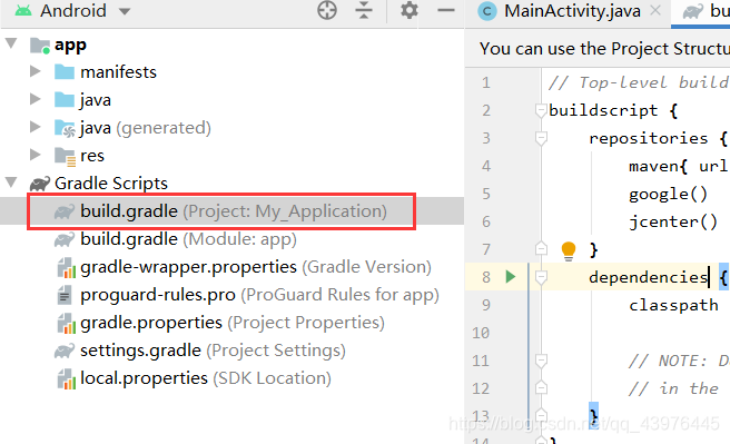Android Studio Gradle下载依赖包失败的解决办法 可可yi奇的博客 Csdn博客