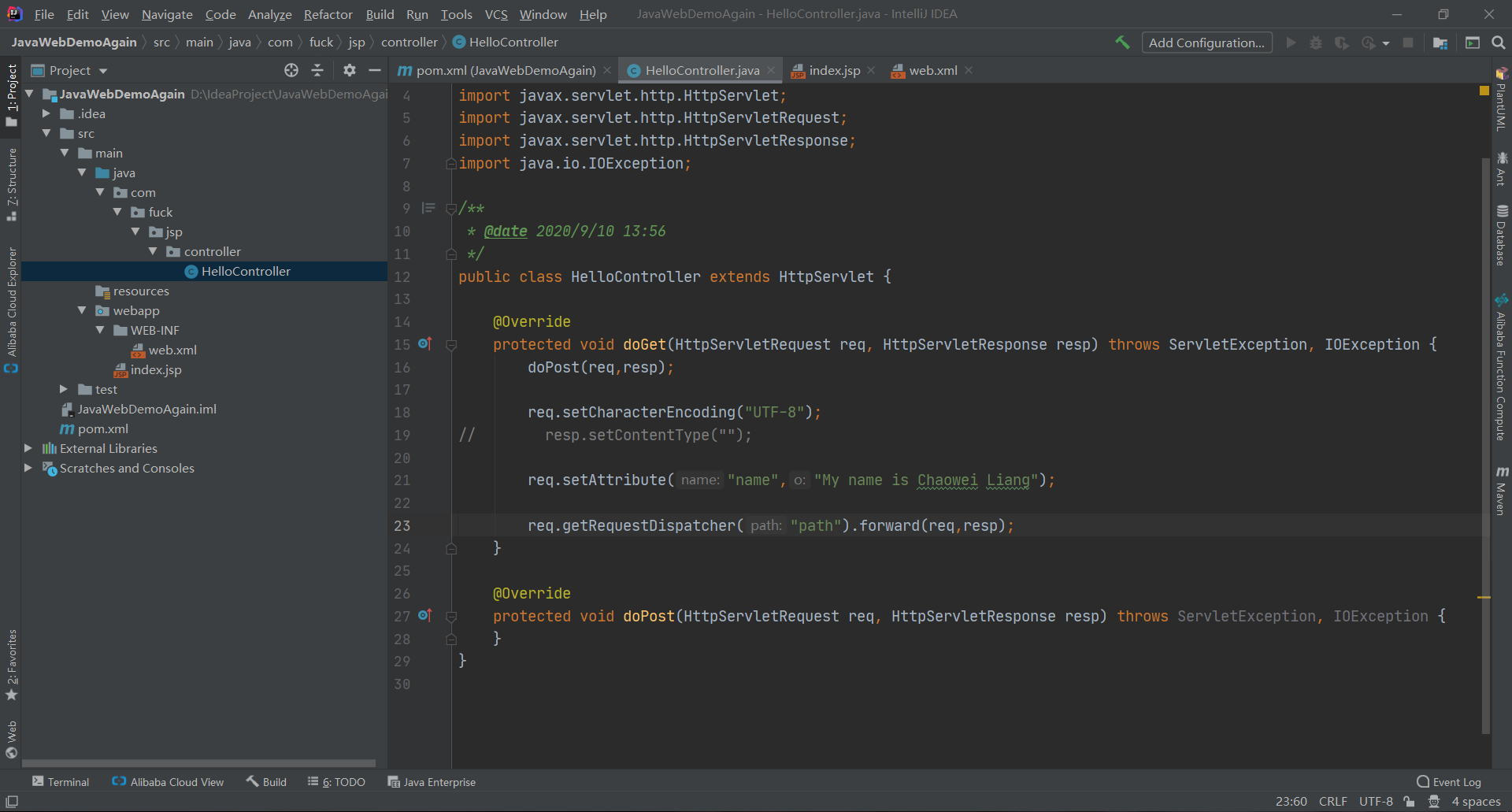 javaweb入门到入坟再爬出来