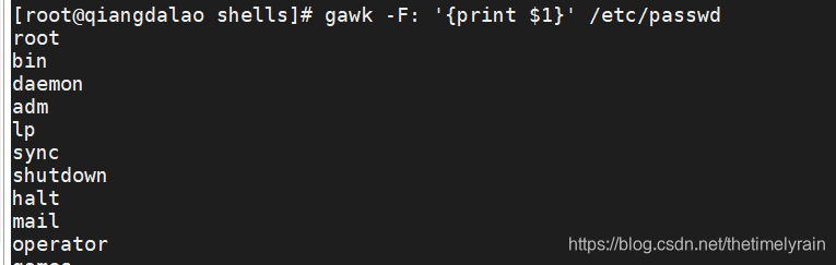 linux的gawk命令_gawk index命令-CSDN博客