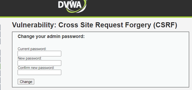 dvwa(4)——CSRF(跨站请求伪造)