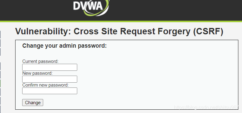 dvwa(4)——CSRF(跨站请求伪造)