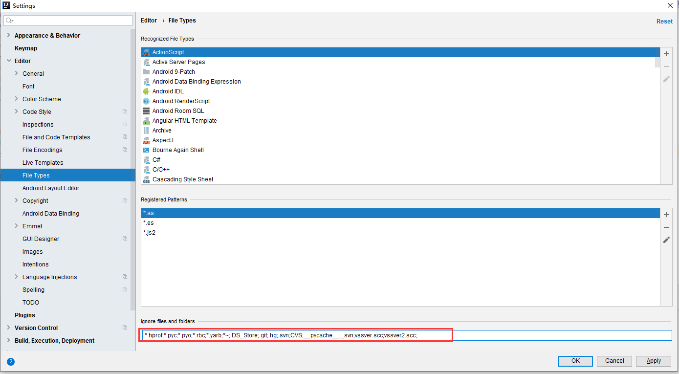 How to hide files in IntelliJ IDEA - Programmer Sought